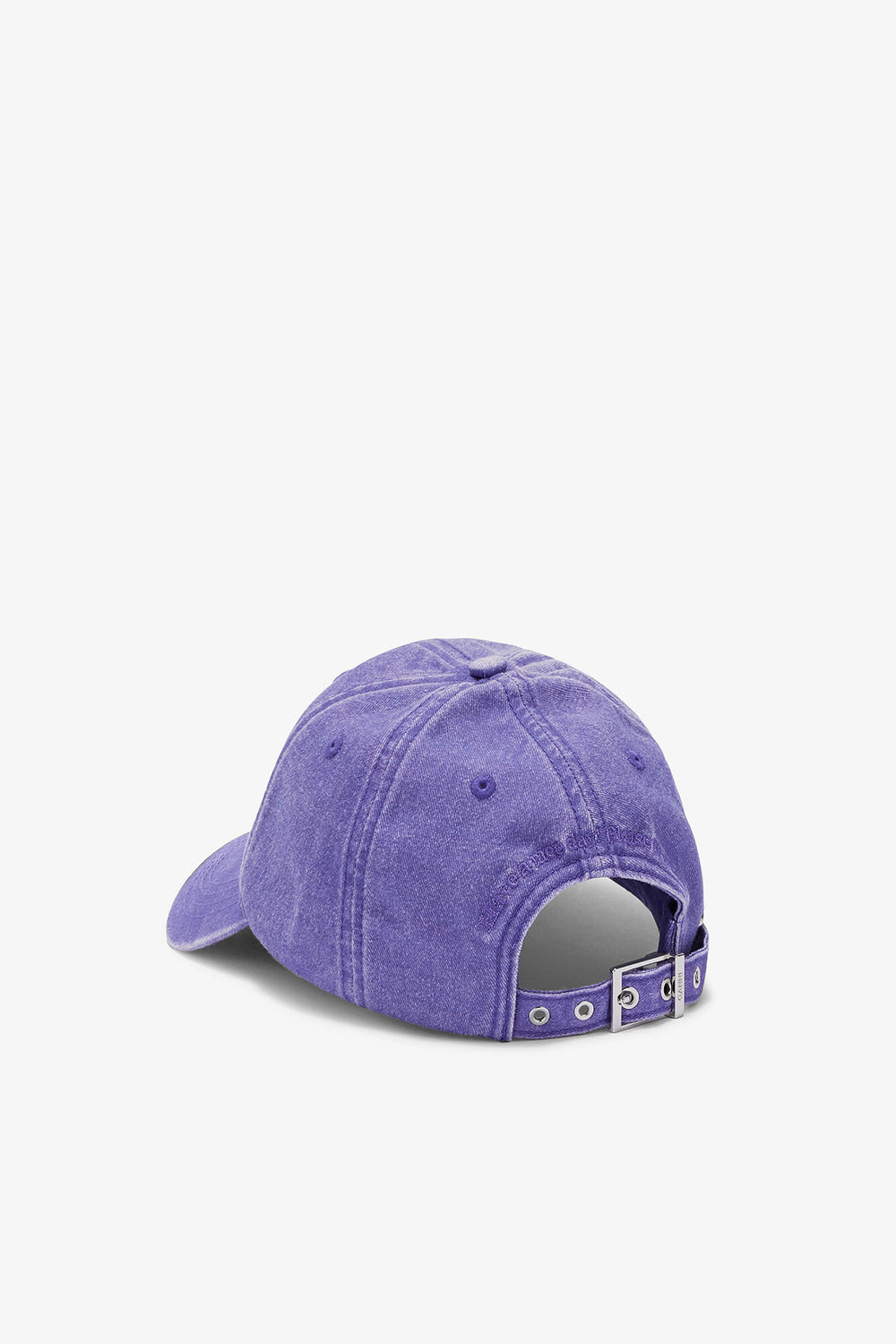 GANNI us Passion Flower Washed Canvas Cap