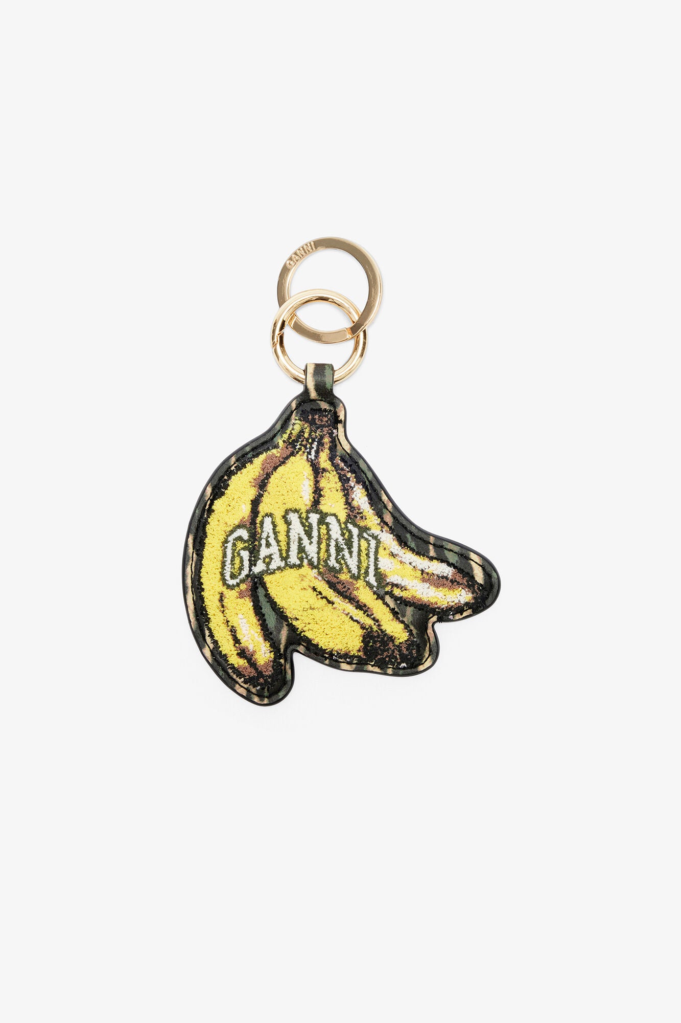 GANNI For Sale Black Joy Banana Keyring