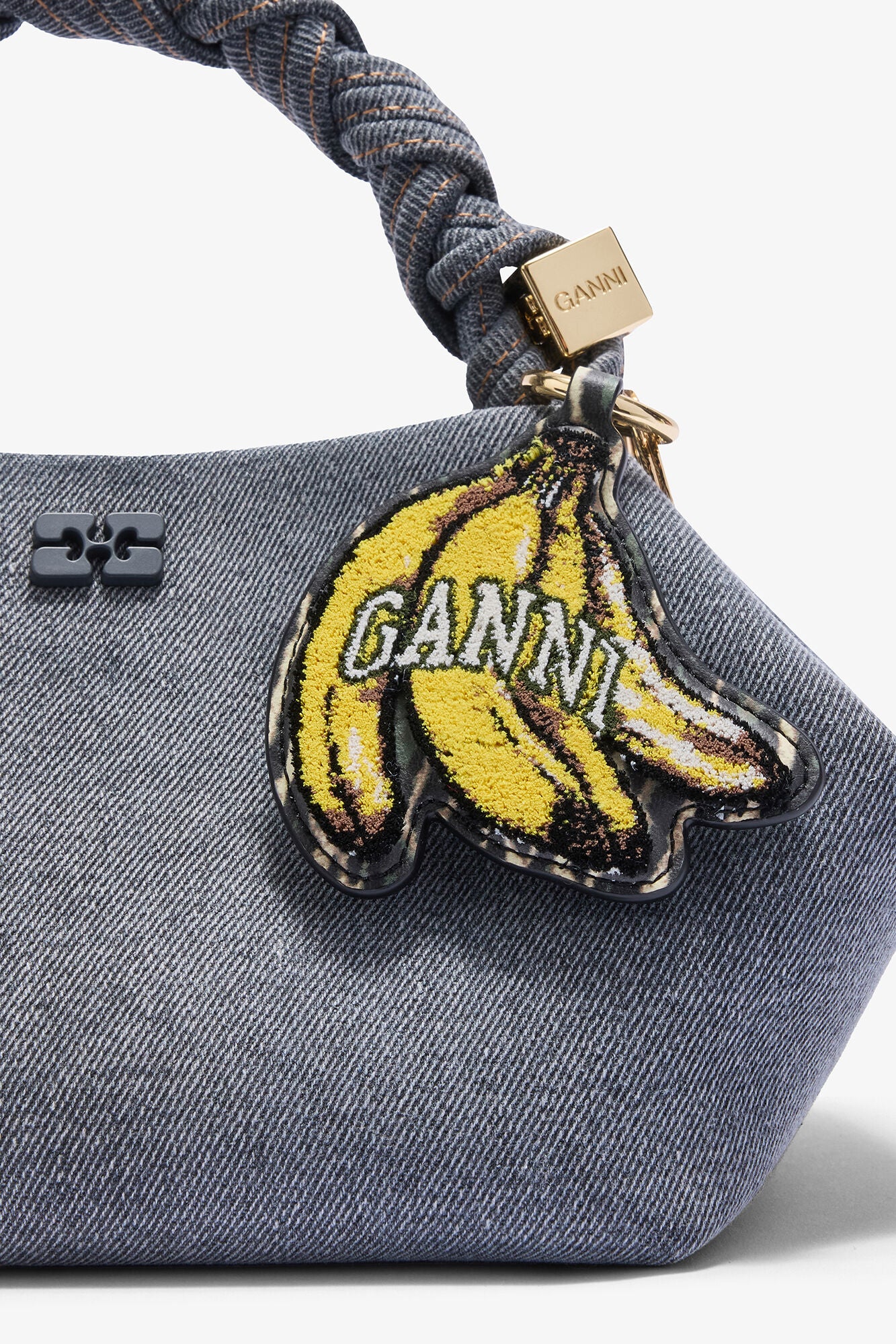 GANNI For Sale Black Joy Banana Keyring