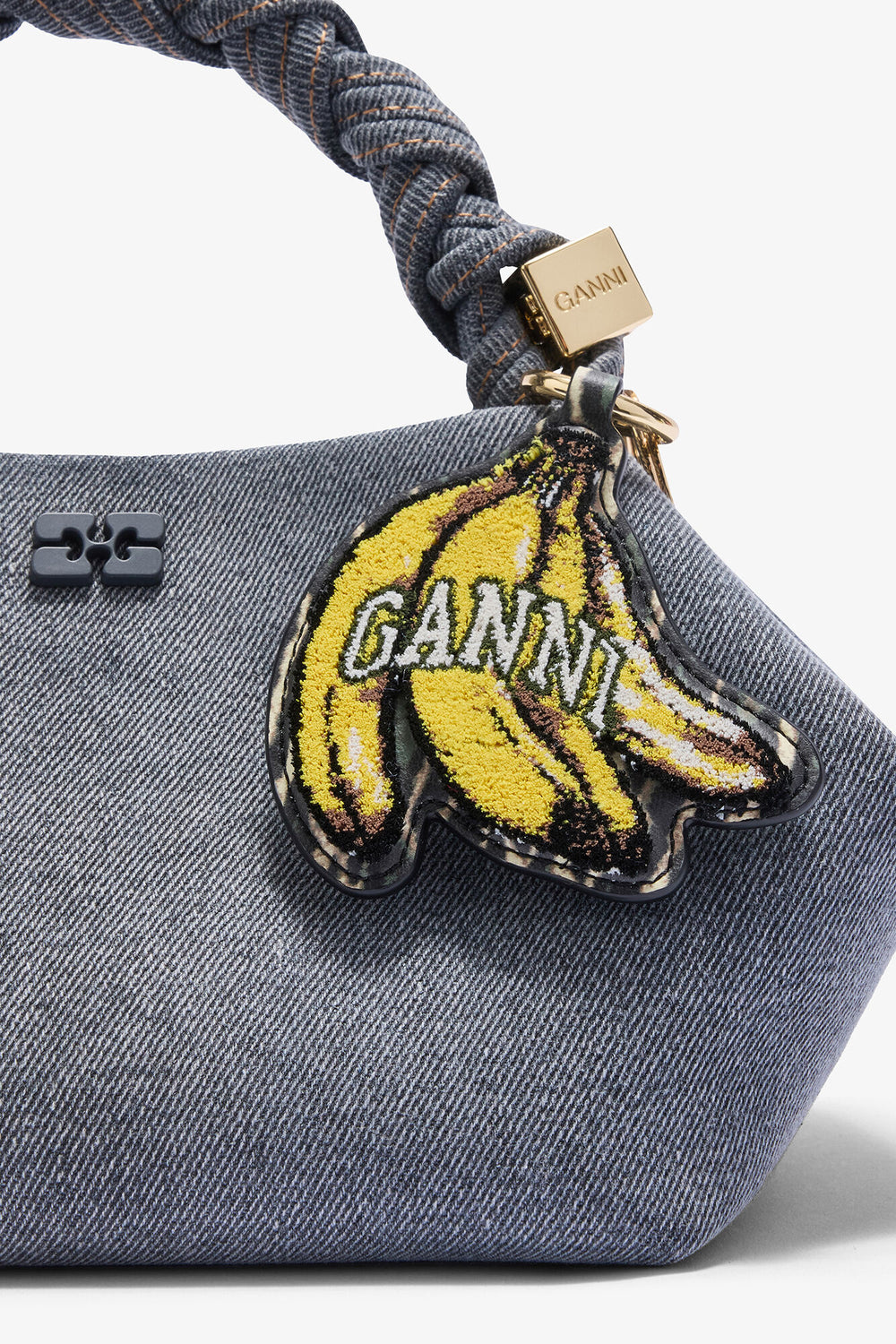 GANNI For Sale Black Joy Banana Keyring