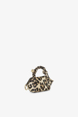 GANNI For Sale Leopard Leopard Nano Bou Bag