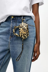 GANNI For Sale Leopard Leopard Nano Bou Bag