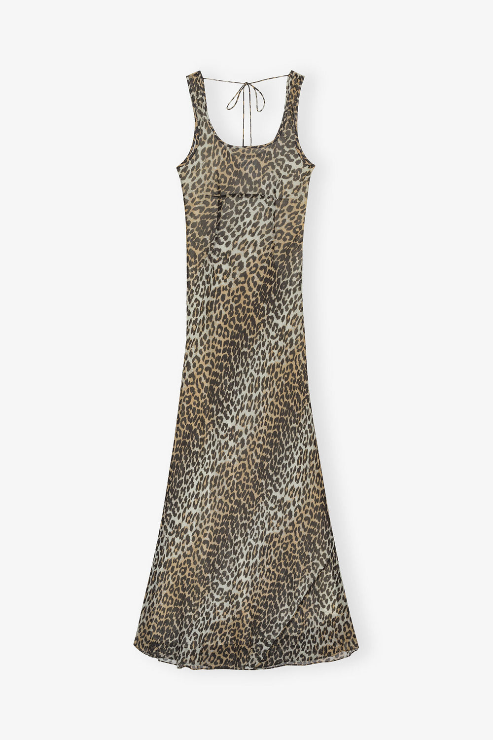 GANNI New Leopard Print Maxi Dress