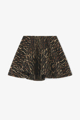 GANNI Sale Metallic Cloque Circle Skirt