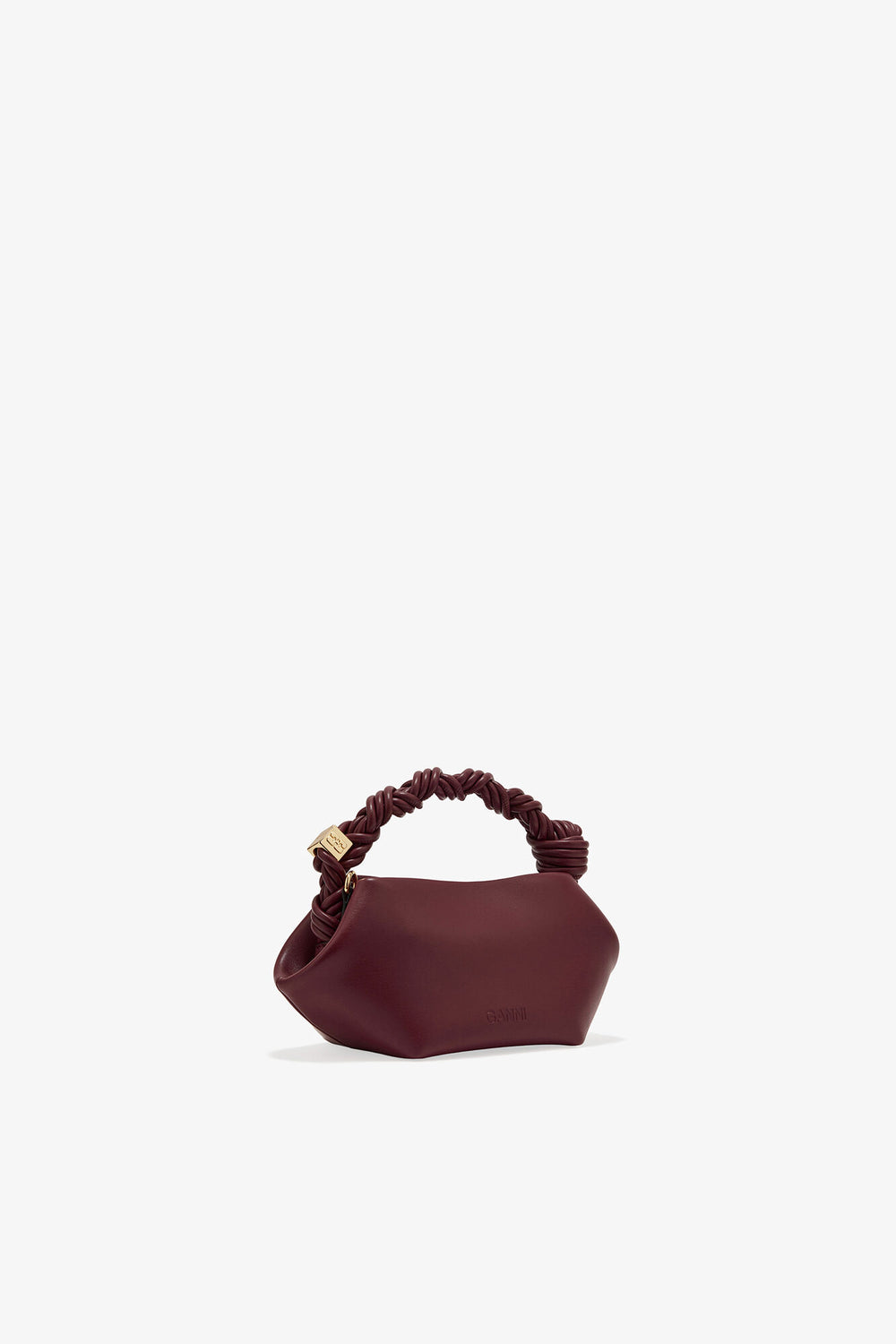 GANNI us Burgundy Mini Bou Bag