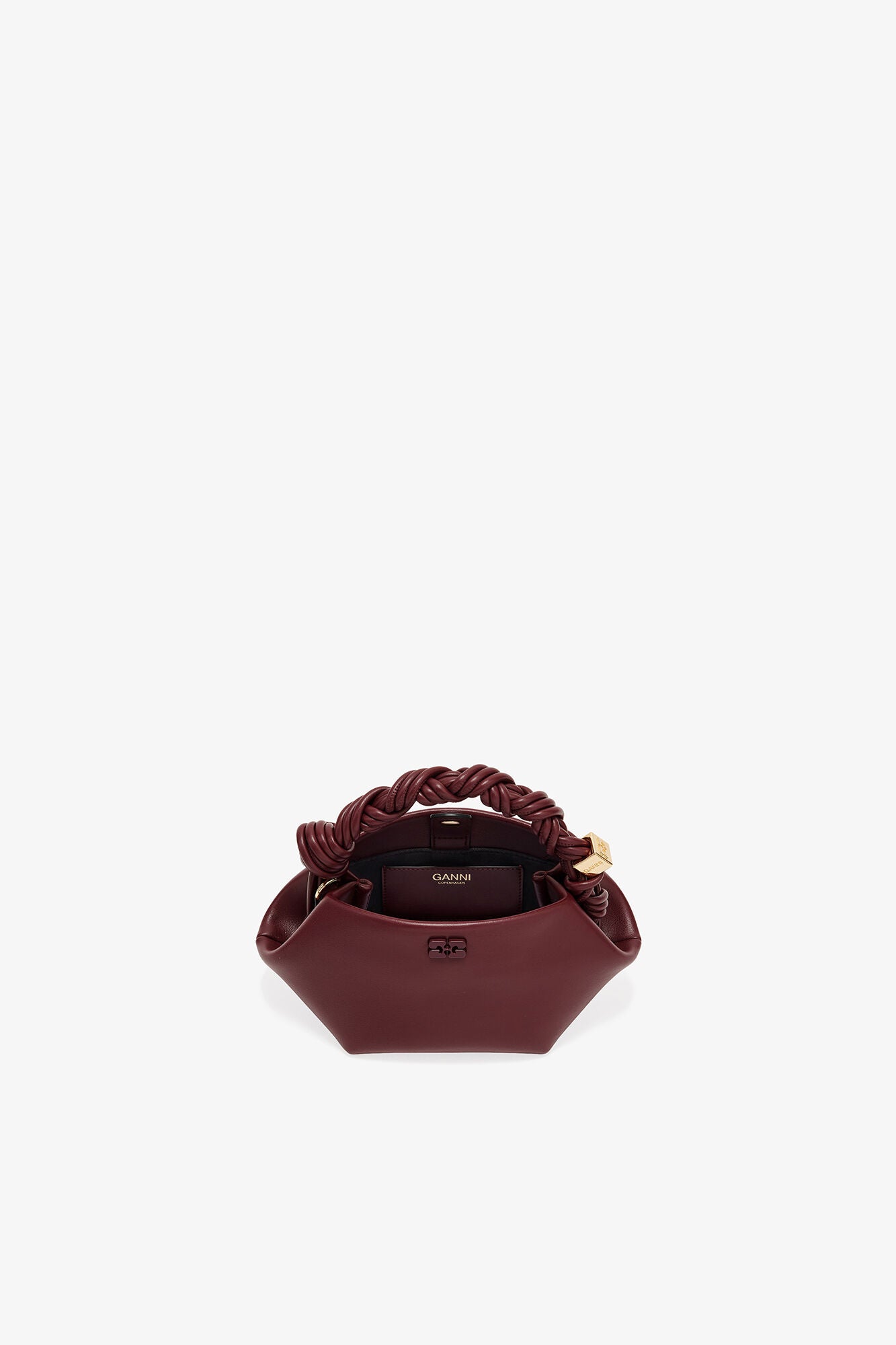 GANNI us Burgundy Mini Bou Bag
