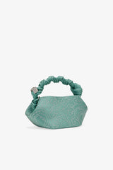 GANNI Sale Brook Green Green Rhinestone Mini Bou Bag