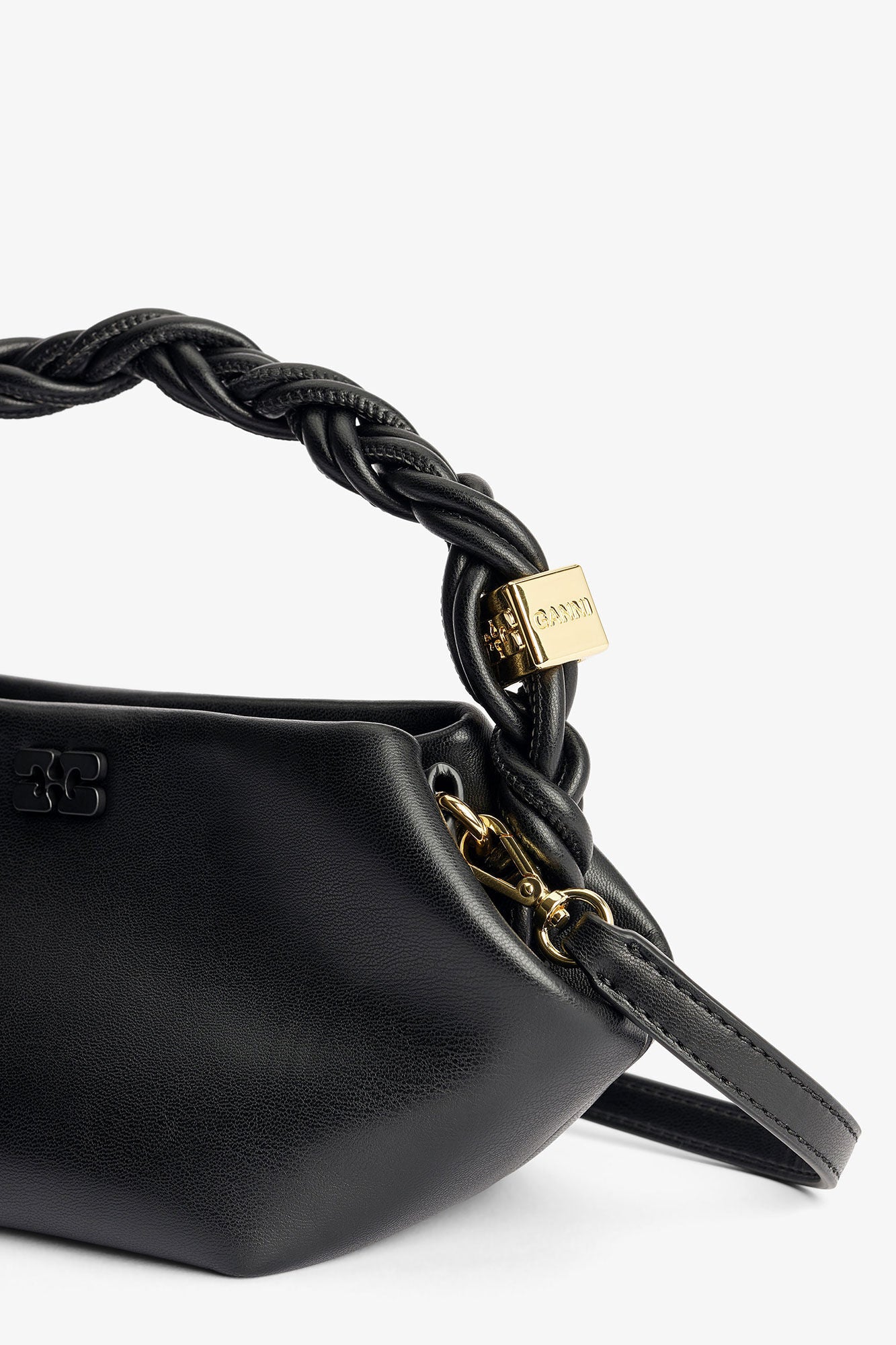 GANNI Hot Sale Black Black Mini Bou Bag