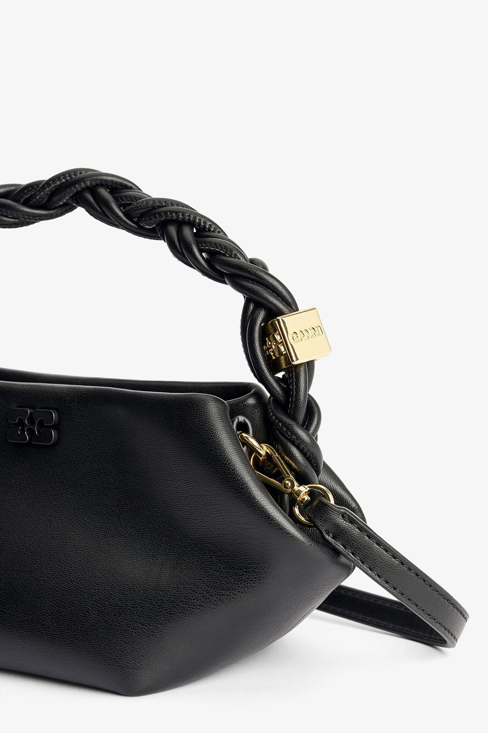 GANNI Hot Sale Black Black Mini Bou Bag