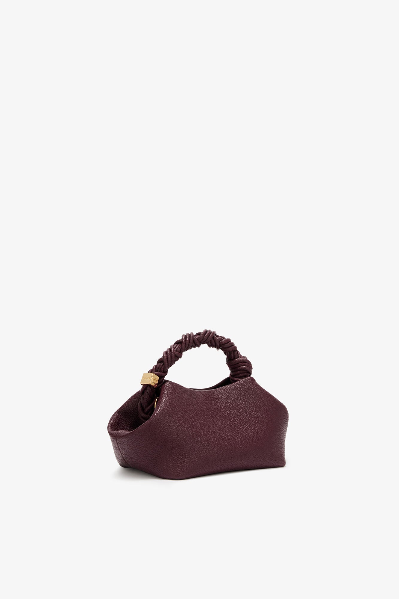 GANNI us Port Royale Small Bou Bag in Burgundy
