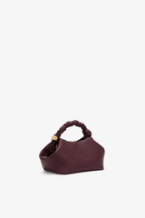 GANNI us Port Royale Small Bou Bag in Burgundy