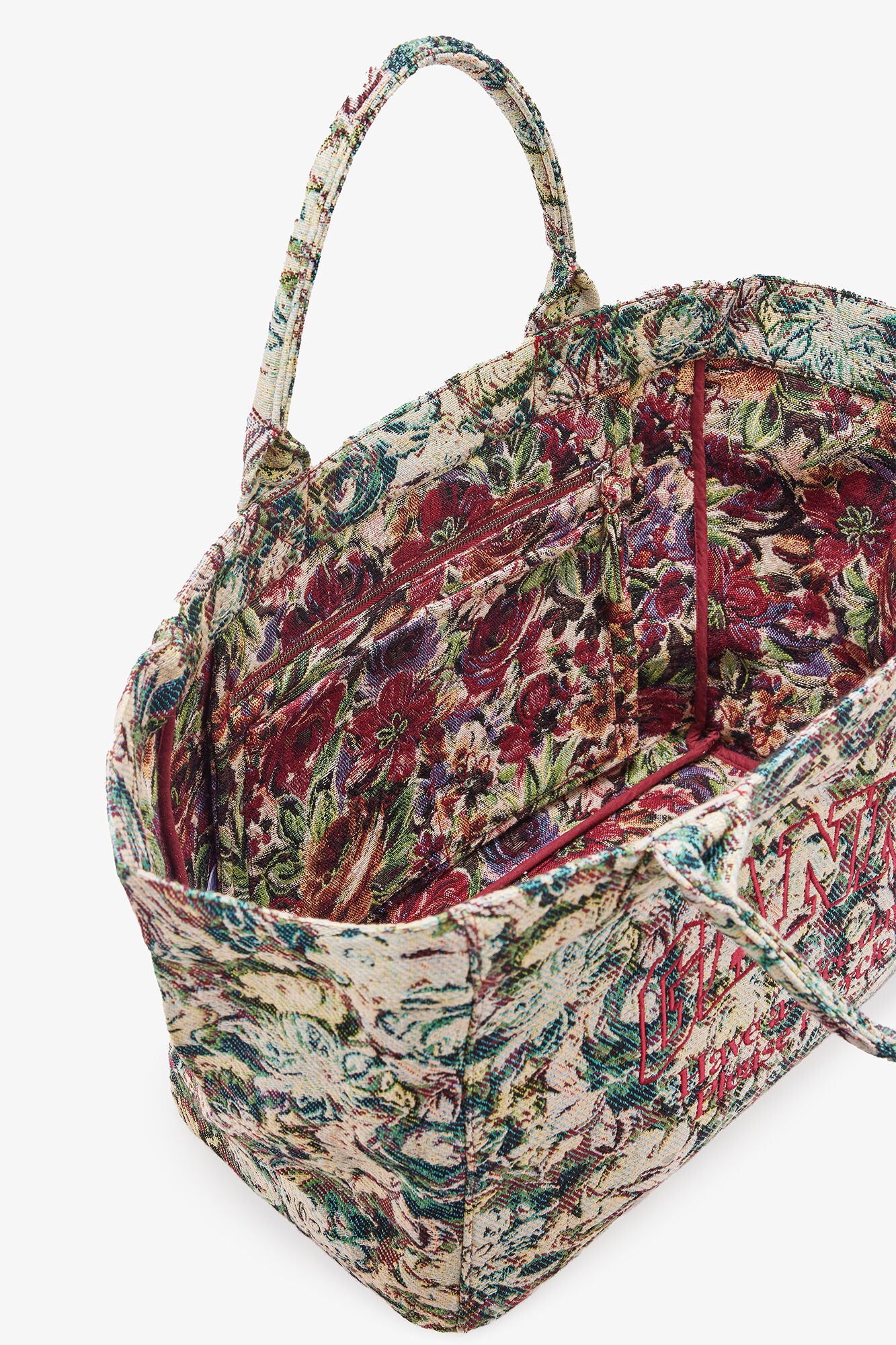 GANNI Online Jadeite Tapestry XXL Tote