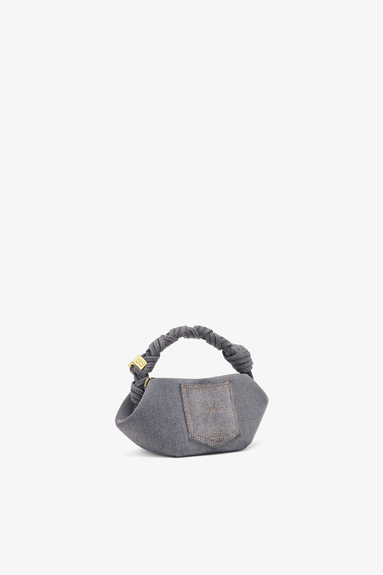 GANNI On Sale Lava Smoke Washed Grey Mini Bou Bag