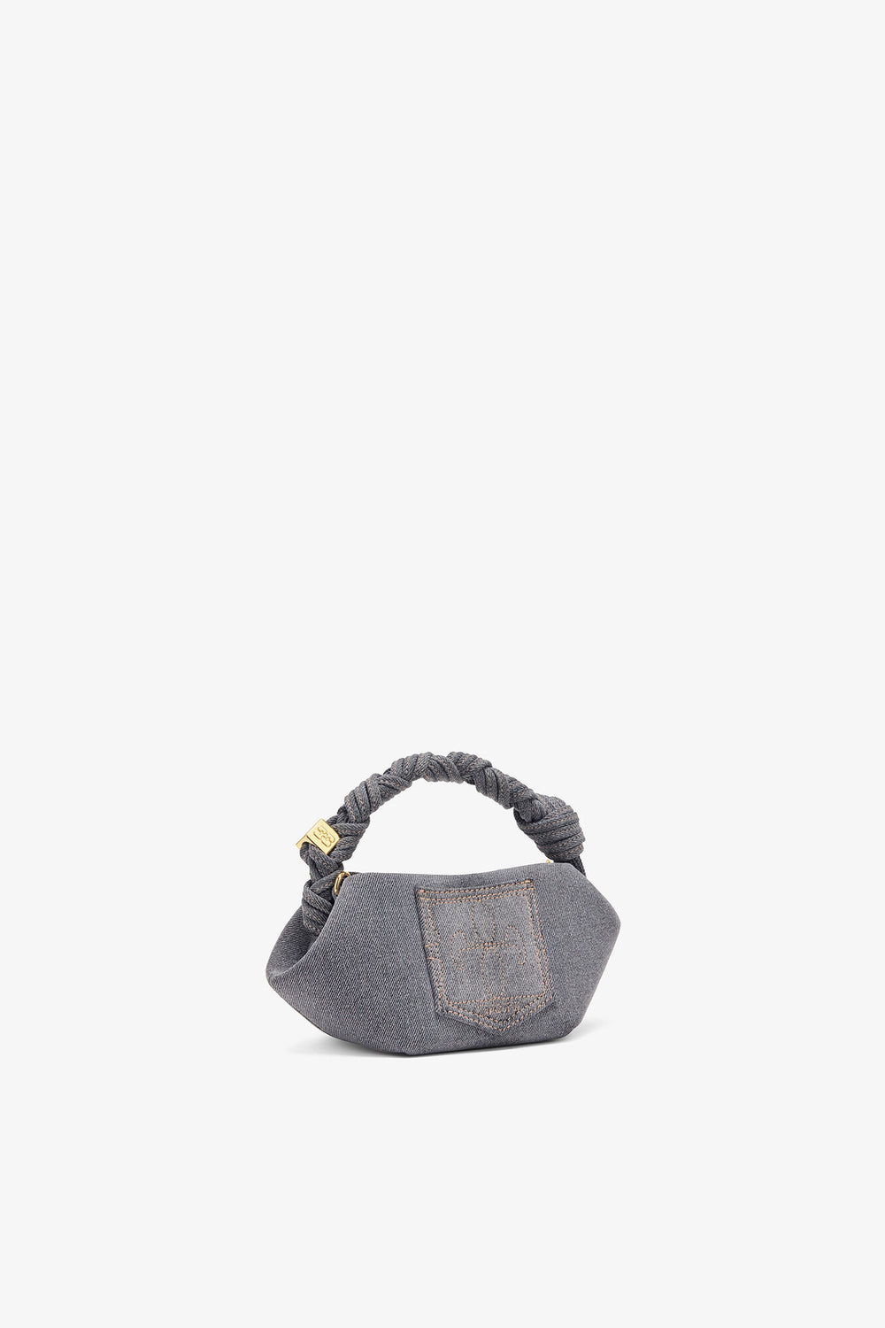 GANNI On Sale Lava Smoke Washed Grey Mini Bou Bag