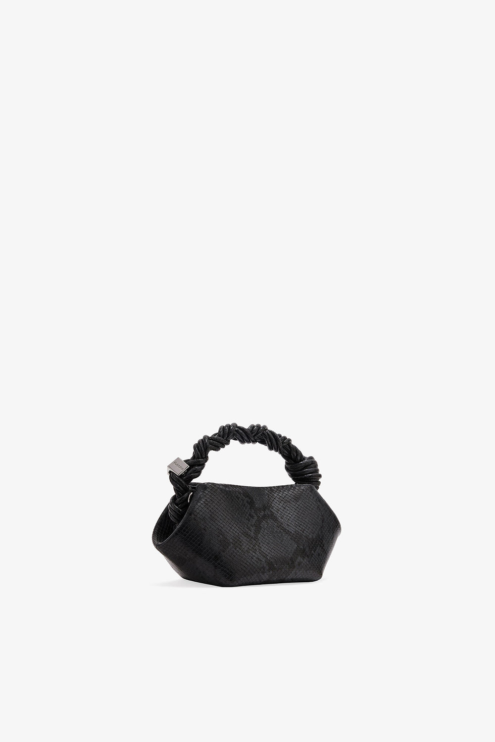 GANNI For Sale Croco Black Snake Mini Bou Bag