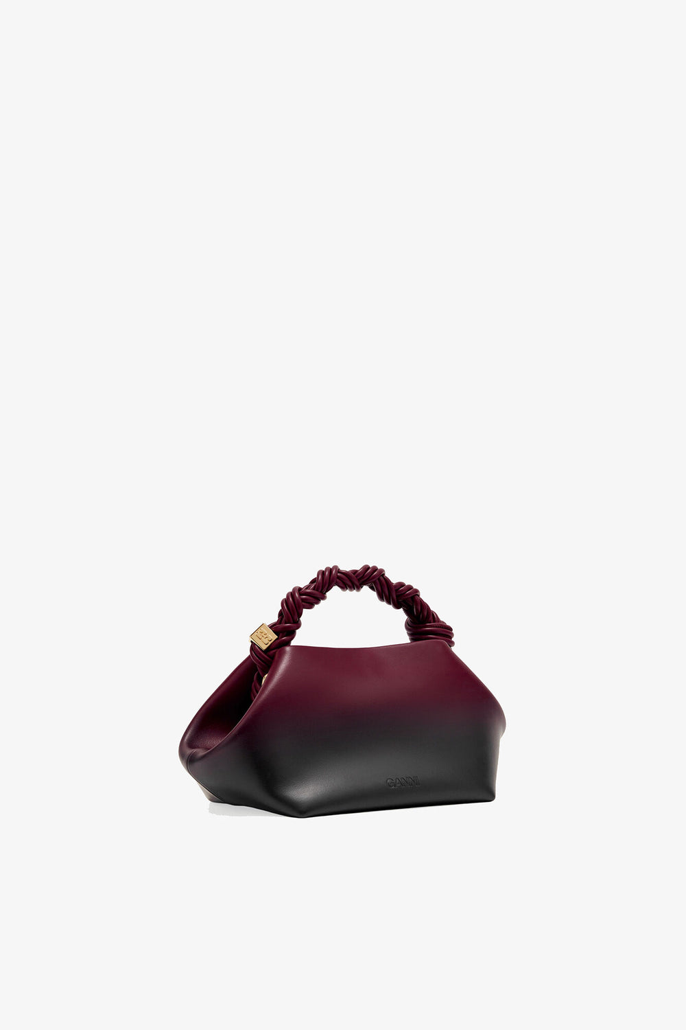 GANNI us Tawny Port Red Gradient Small Bou Bag