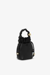 GANNI Online Black Black Mini Bou Bucket Bag