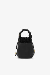 GANNI Online Black Black Mini Bou Bucket Bag