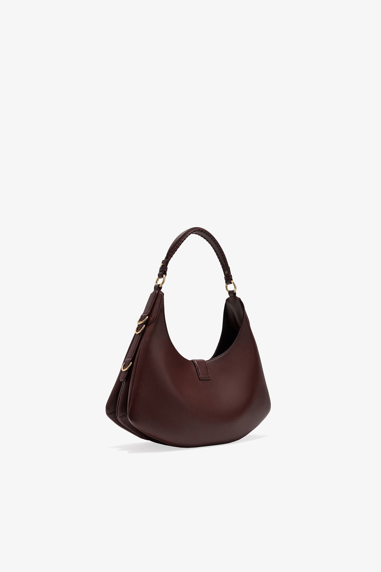 GANNI Hot Sale Chicory Coffee Brown Small Kat Bag