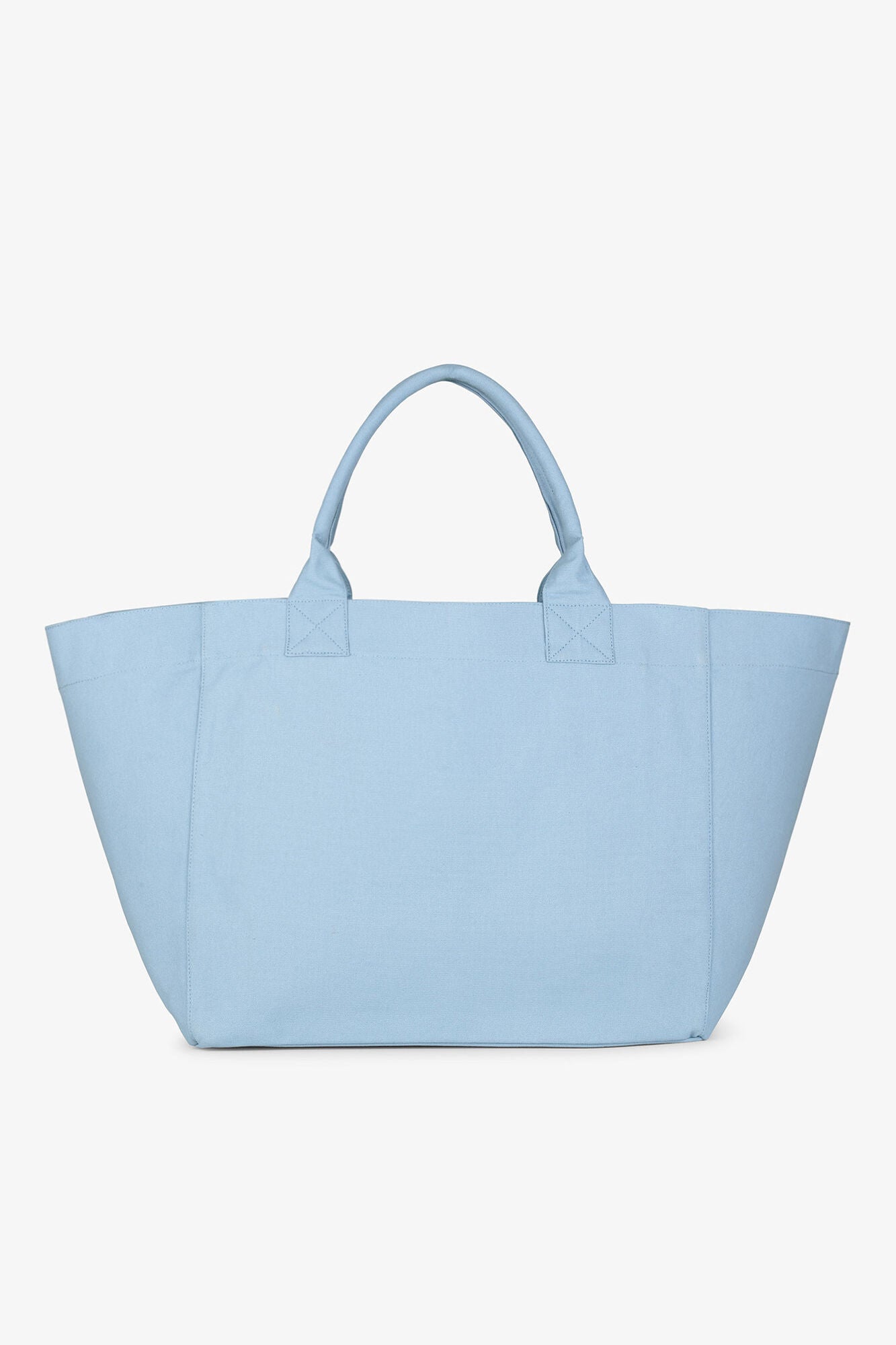 GANNI On Sale Soft Chambray Blue XXL Animal Print Tote