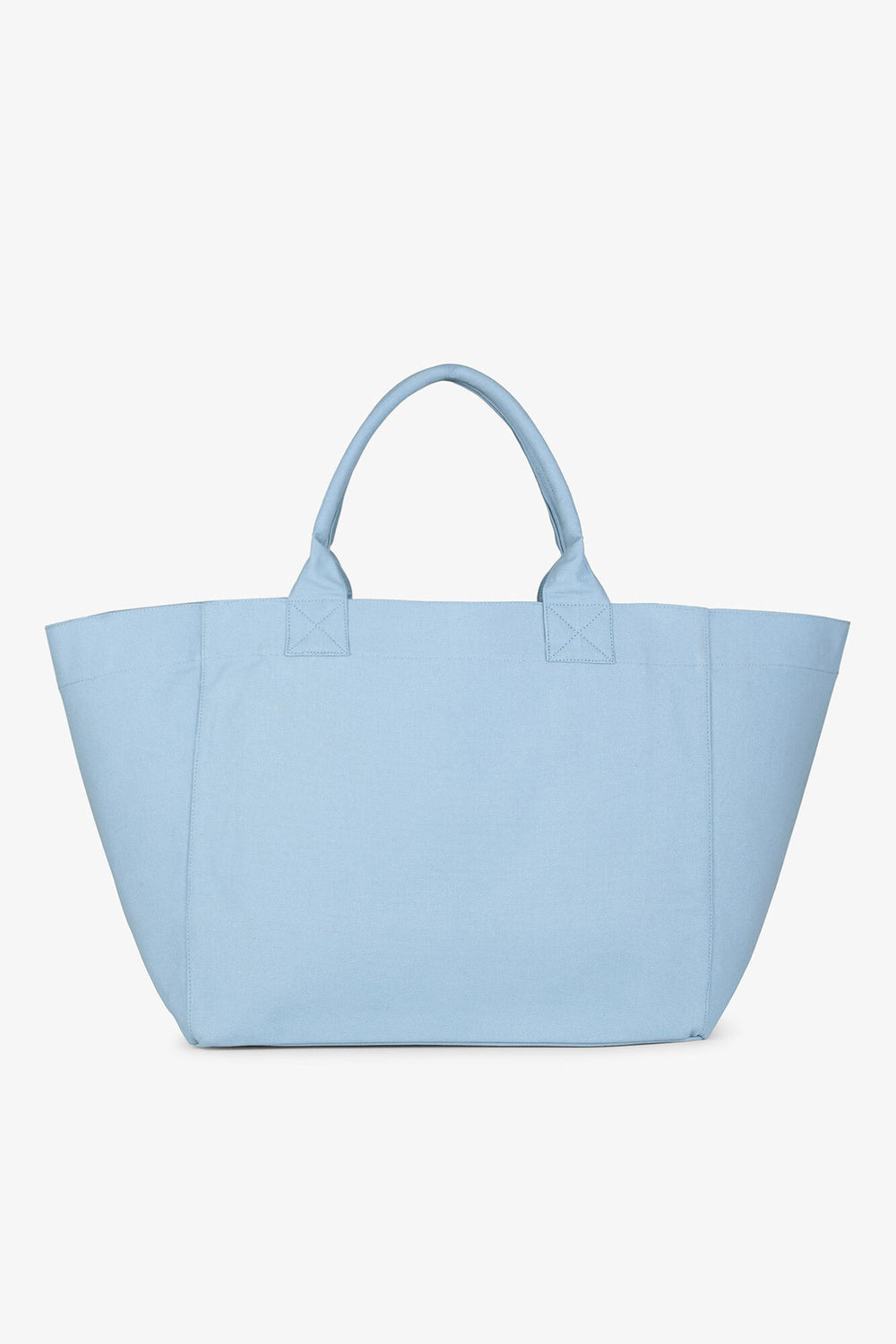 GANNI On Sale Soft Chambray Blue XXL Animal Print Tote