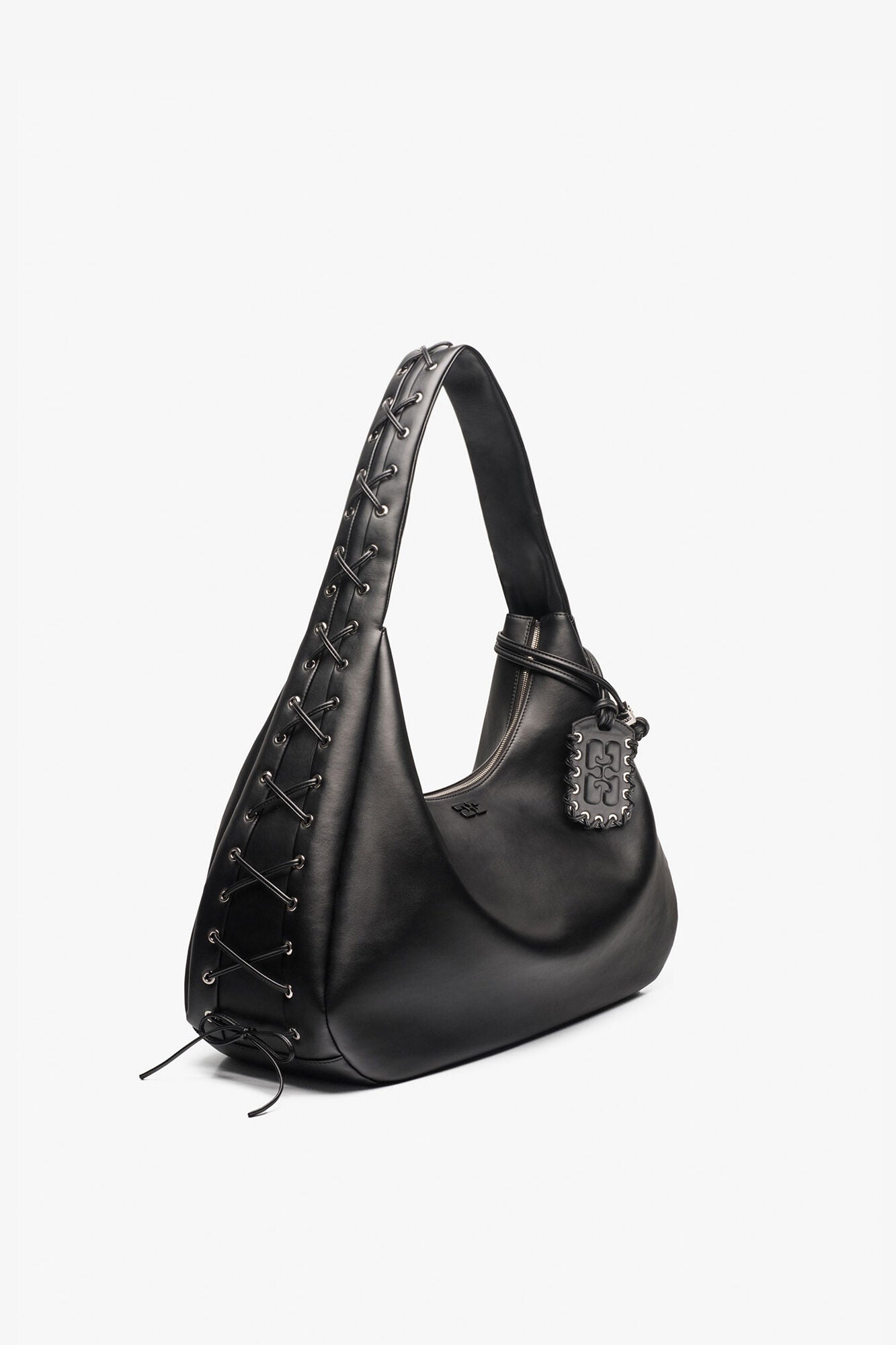 GANNI us Black Black XXL Hobo Bag