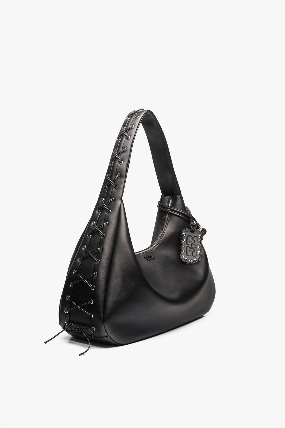 GANNI us Black Black XXL Hobo Bag
