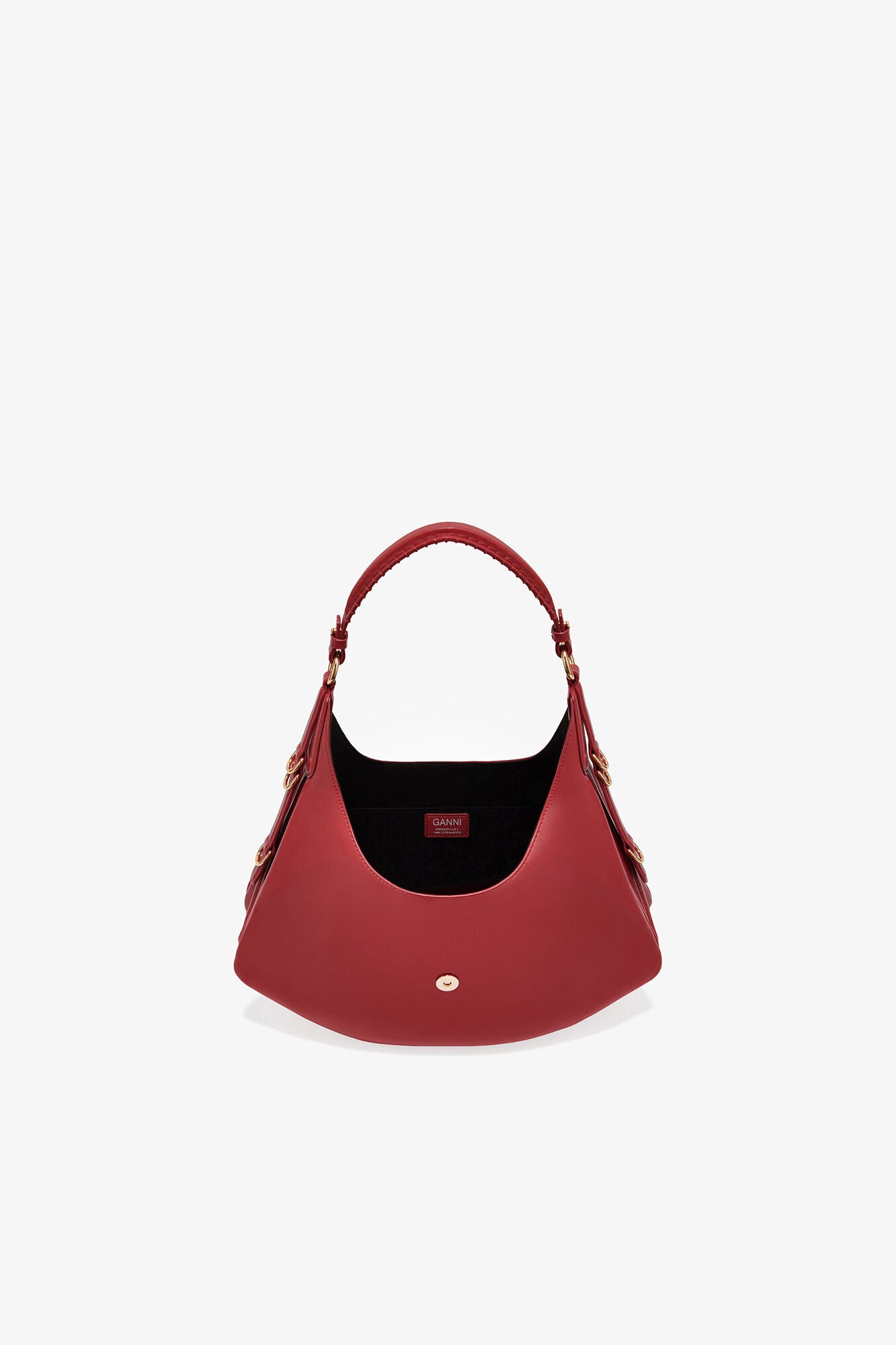 GANNI On Sale Red Dahlia Red Small Kat Bag