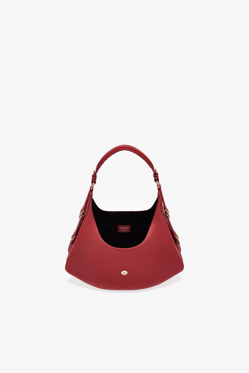 GANNI On Sale Red Dahlia Red Small Kat Bag