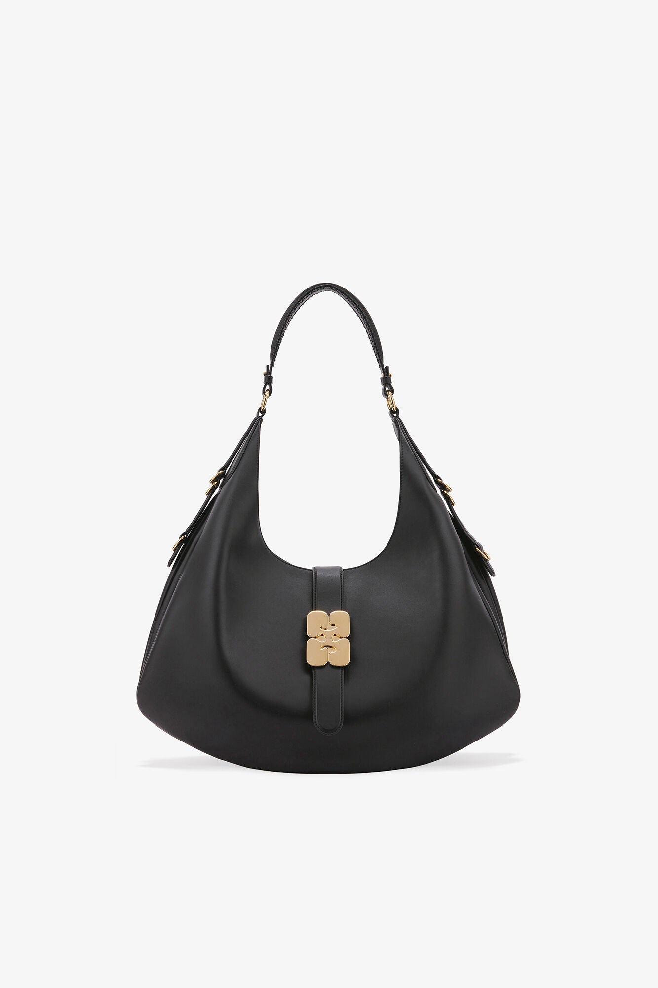 GANNI Outlet Black Black Large Kat Bag