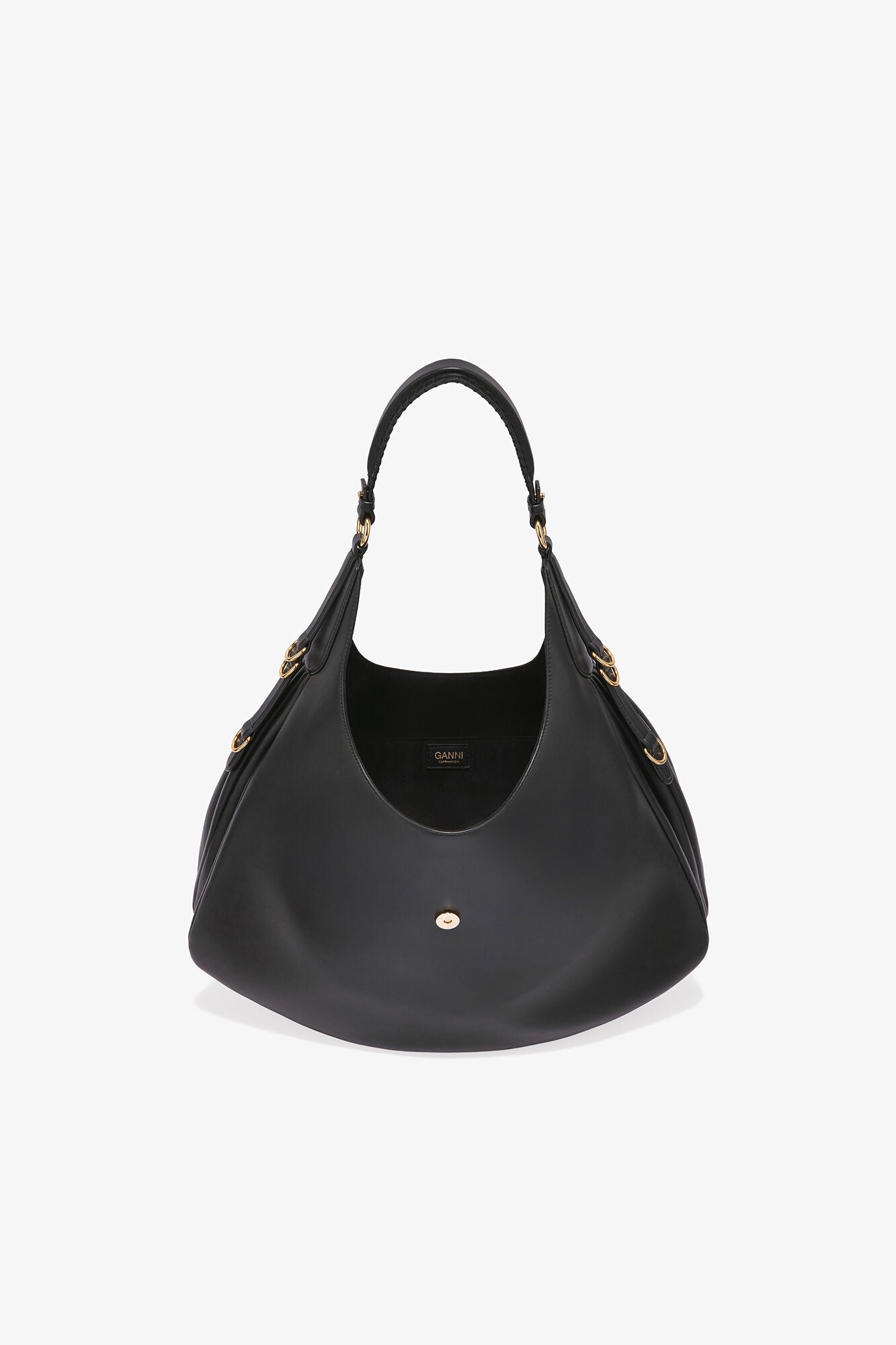 GANNI Outlet Black Black Large Kat Bag