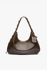 GANNI Outlet Dark Olive Dark-Olive Oleatex XXL Hobo Bag