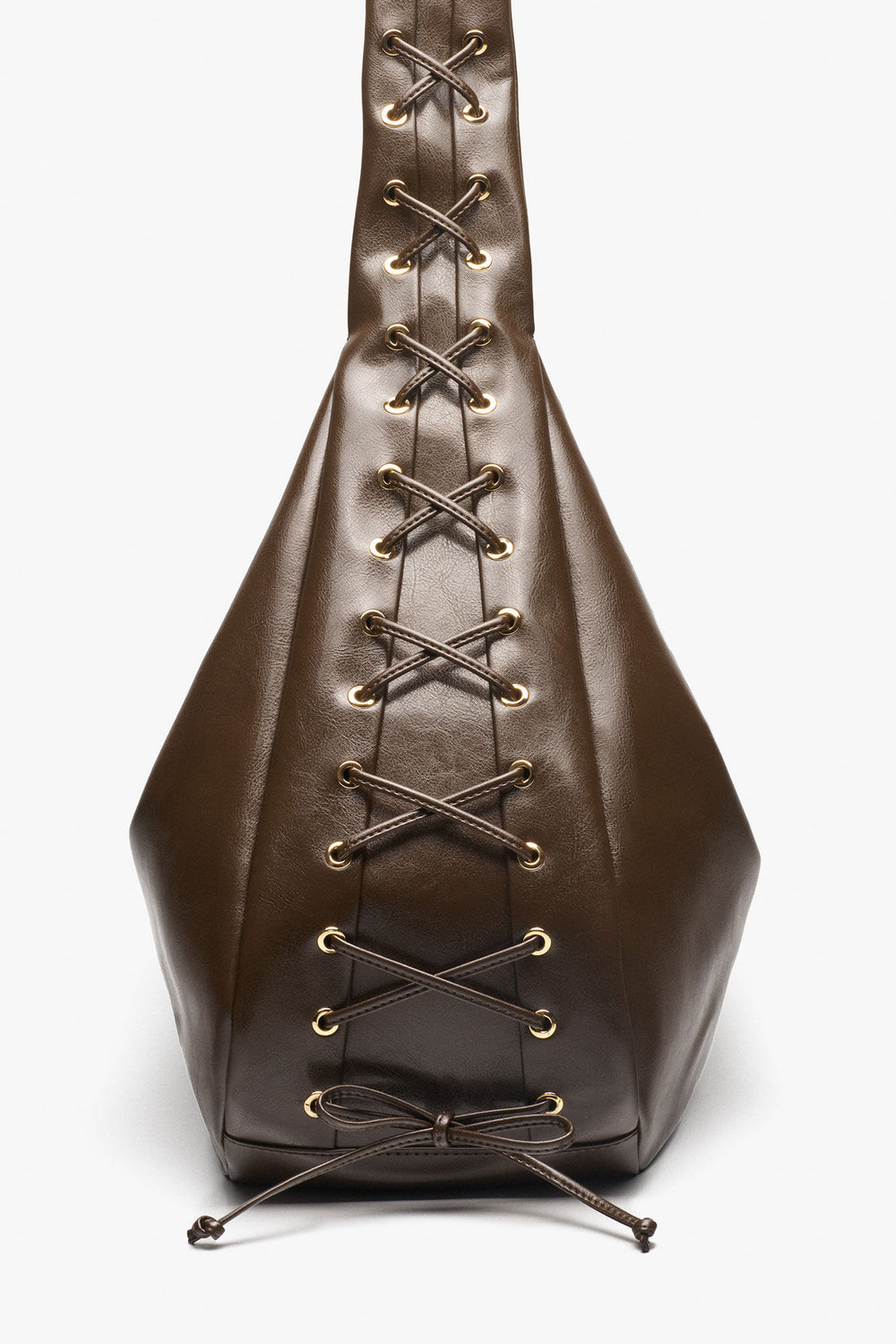 GANNI Outlet Dark Olive Dark-Olive Oleatex XXL Hobo Bag