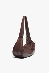 GANNI Hot Sale Seal Brown Brown Medium Hobo Bag