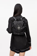 GANNI For Sale Black Black Small Bucky Nylon Backpack