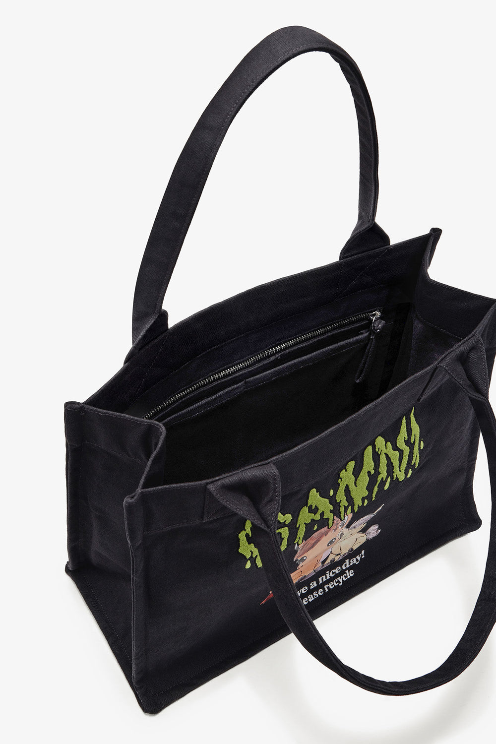 GANNI Outlet Pony Printed Large Tote