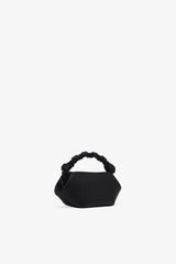 GANNI New Black Black Grained Mini Bou Bag