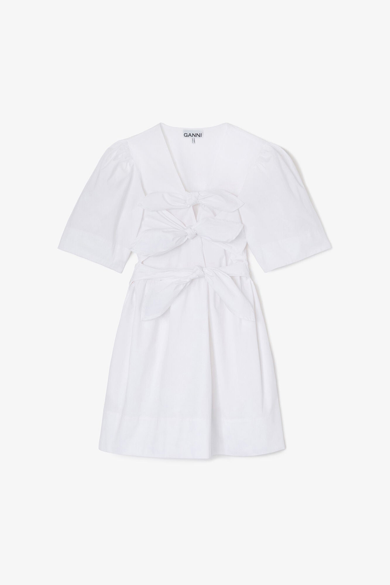 GANNI New Cotton Mini Dress