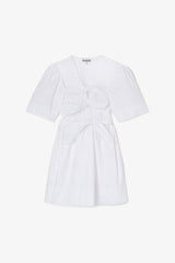 GANNI New Cotton Mini Dress