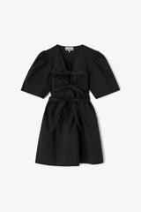 GANNI Discount Cotton Mini Dress