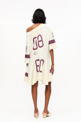 GANNI For Sale Ivory GANNI League Oversized Mini Dress