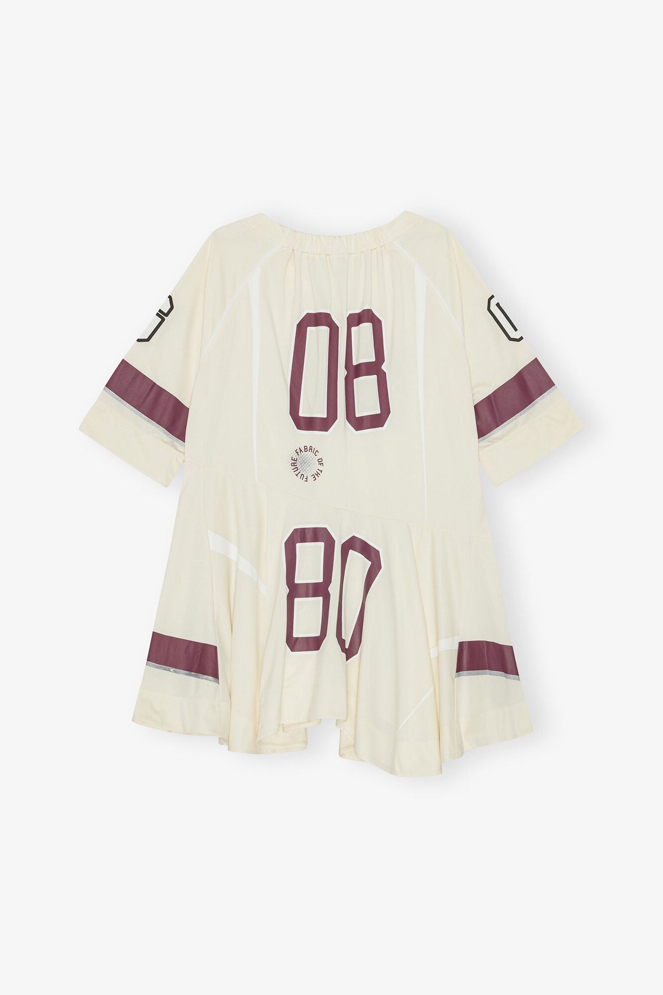 GANNI For Sale Ivory GANNI League Oversized Mini Dress