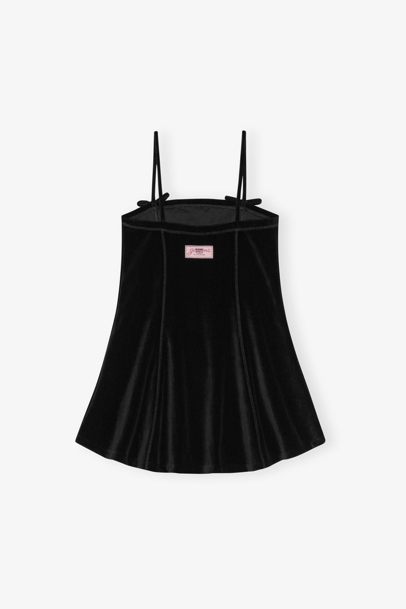 GANNI Hot Sale Velour Mini Dress