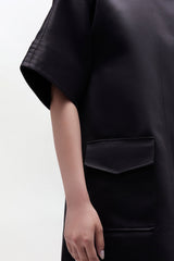 GANNI For Sale Black Kimono Dress