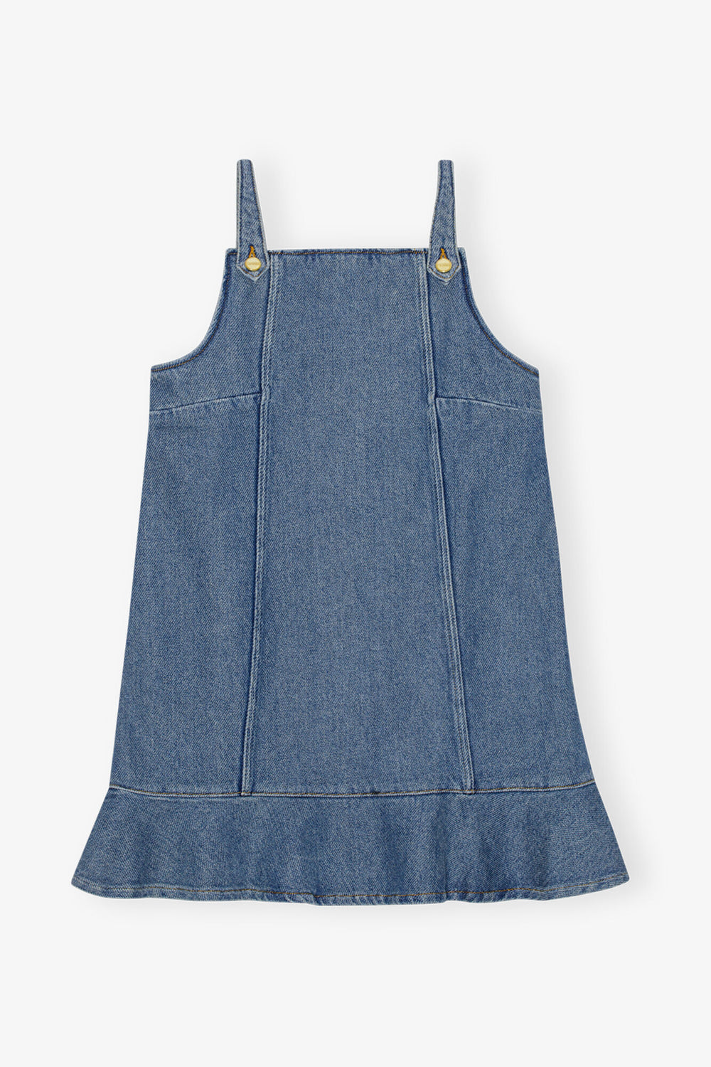GANNI For Sale Blue Denim Mini Dress