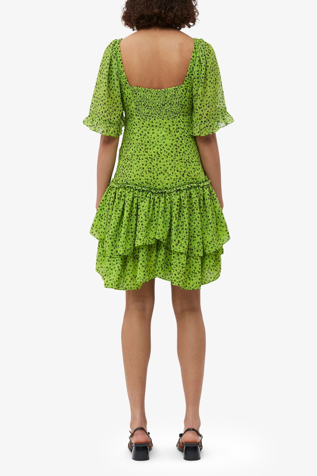 GANNI us Chiffon Mini Dress