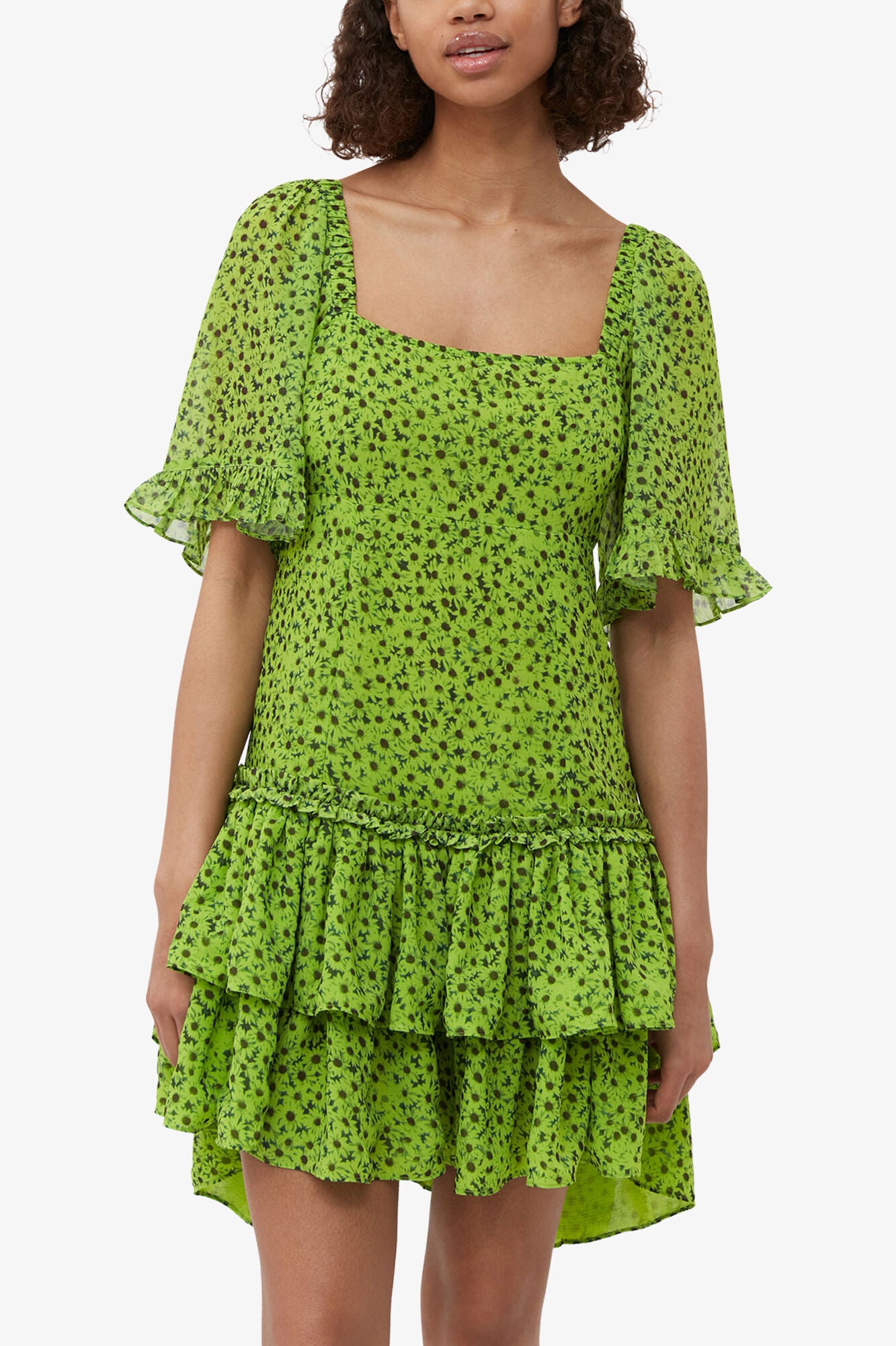GANNI us Chiffon Mini Dress