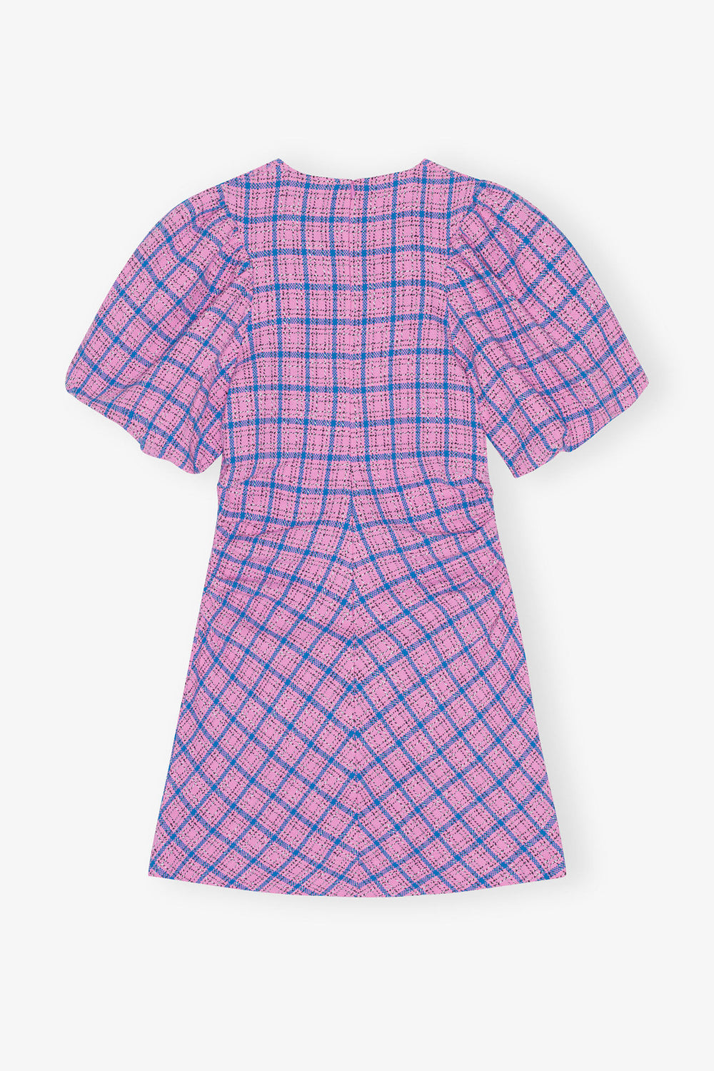 GANNI us Check Suiting Mini Dress