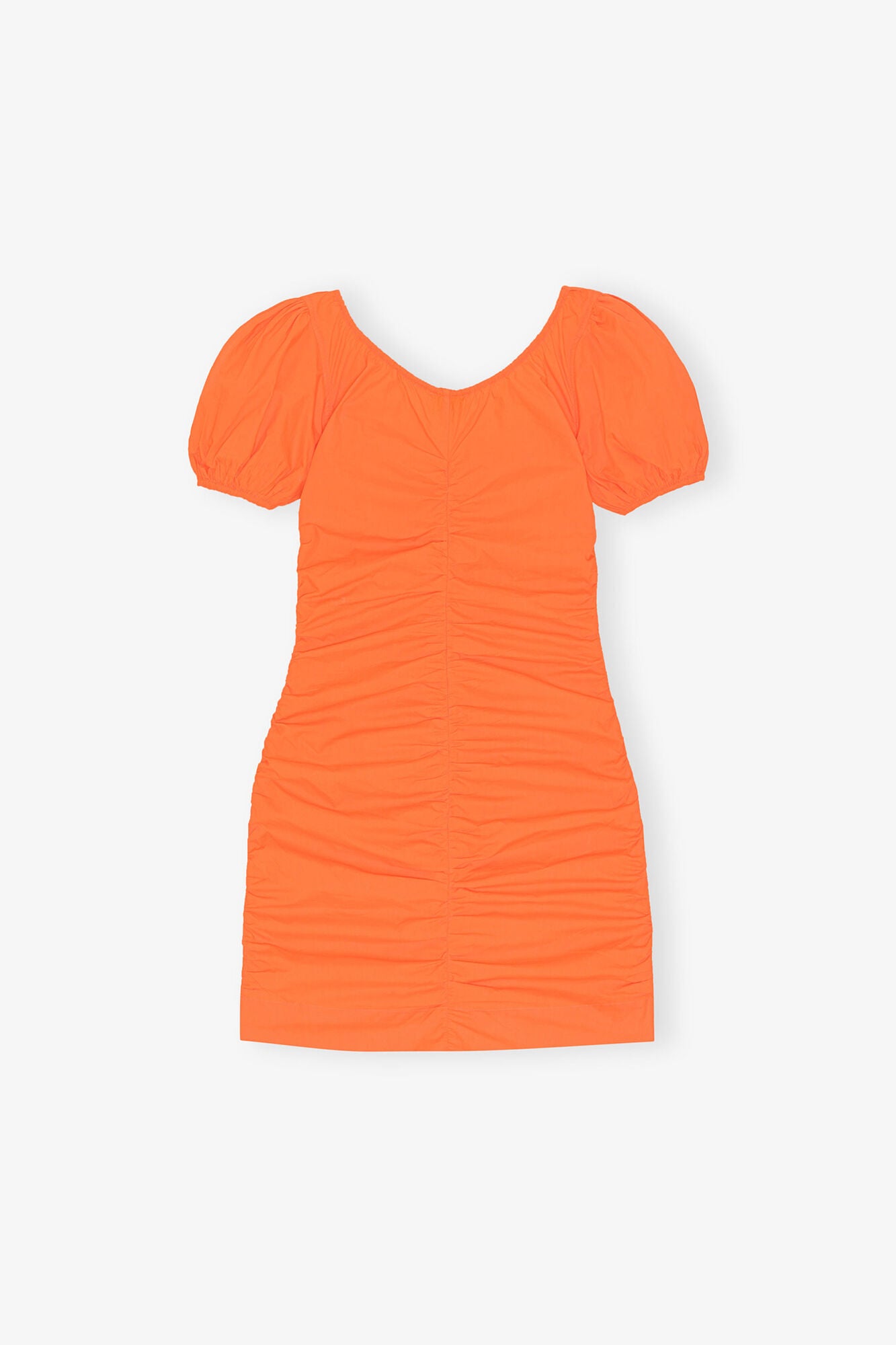 GANNI On Sale Cotton Poplin Mini Dress