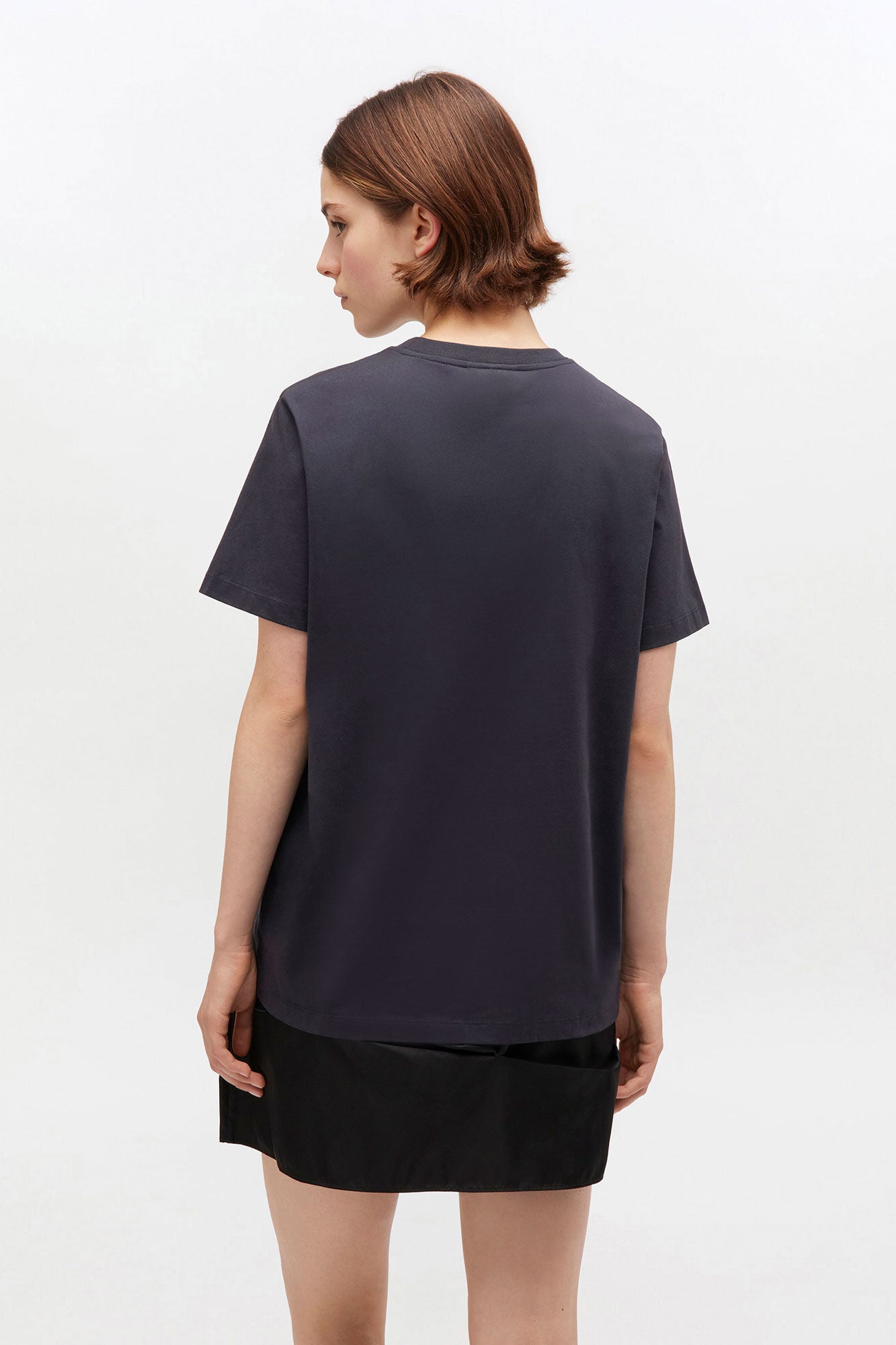 GANNI Sale Black Rose T-shirt